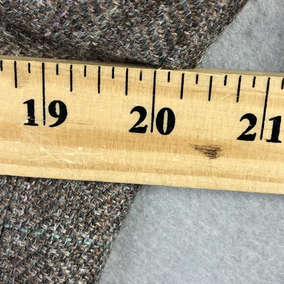 Vintage Golden Eagle Sports Coat Mens 40R Tan Taupe Wool? Classic USA Union Made - Picture 5 of 12